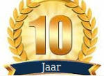 10 jaar logo